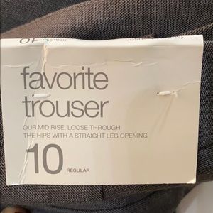 Gap grey trouser size 10.